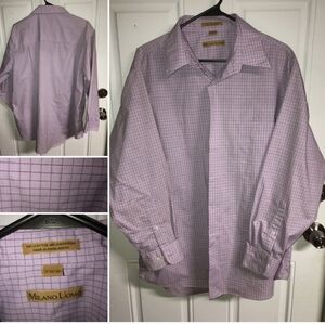 Milano Purple Checkered Men's Shirt